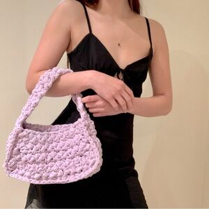 ✨ HANDMADE LAVENDER CROCHET BAG ✨